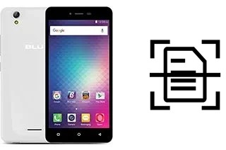 Digitalize documentos em um BLU Studio M LTE