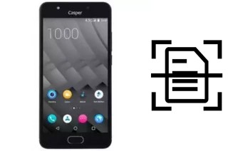 Digitalize documentos em um Casper Via M2