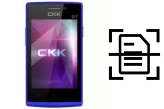 Digitalize documentos em um CKK-mobile CKK mobile S17