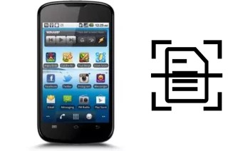 Digitalize documentos em um CloudFone Excite 320E