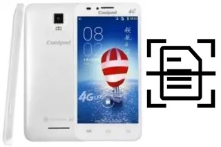 Digitalize documentos em um Coolpad 8705