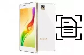 Digitalize documentos em um Coolpad Dazen X7