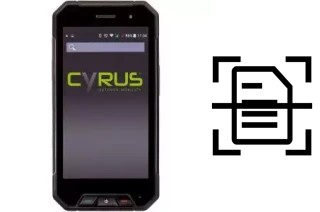 Digitalize documentos em um Cyrus CS27