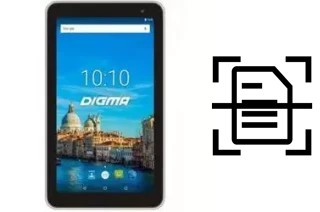 Digitalize documentos em um Digma Optima 7017N 3G