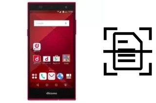 Digitalize documentos em um DoCoMo F-01H