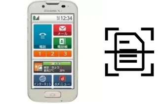 Digitalize documentos em um DoCoMo F-08E