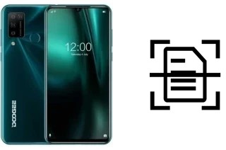 Digitalize documentos em um Doogee N20 Pro