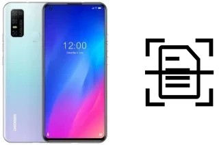 Digitalize documentos em um Doogee N30