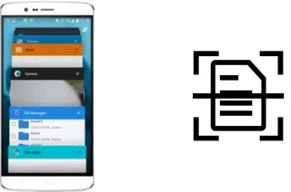 Digitalize documentos em um Elephone P8000