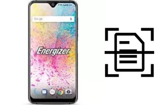 Digitalize documentos em um Energizer Ultimate U620S