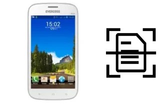 Digitalize documentos em um Evercoss A5S