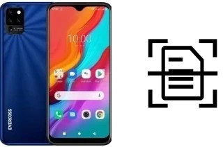 Digitalize documentos em um Evercoss Tera S6