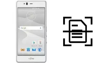 Digitalize documentos em um Fujitsu Arrows M04