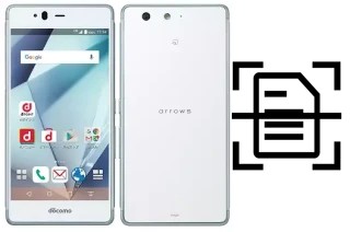 Digitalize documentos em um Fujitsu Arrows SV F-03H