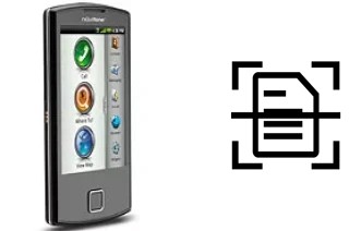 Digitalize documentos em um Garmin-Asus nuvifone A50