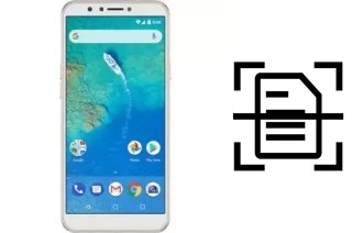 Digitalize documentos em um General Mobile GM 8D