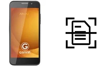 Digitalize documentos em um Gigabyte GSmart Alto A2