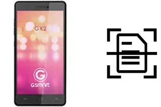 Digitalize documentos em um Gigabyte GSmart GX2