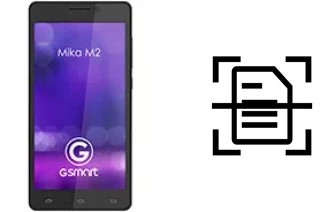 Digitalize documentos em um Gigabyte GSmart Mika M2