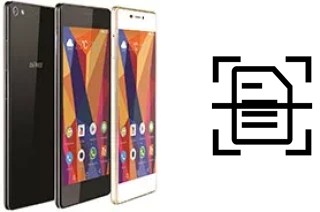 Digitalize documentos em um Gionee Elife S7