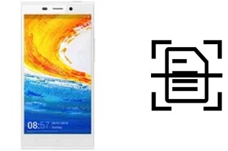 Digitalize documentos em um Gionee Elife E7