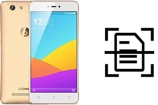 Digitalize documentos em um Gionee F103 Pro