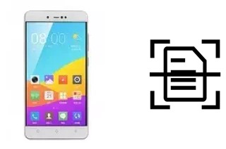 Digitalize documentos em um Gionee F106