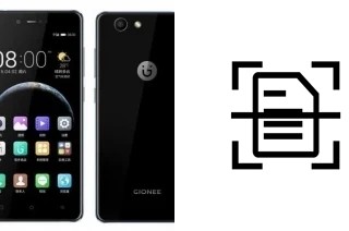 Digitalize documentos em um Gionee f106l