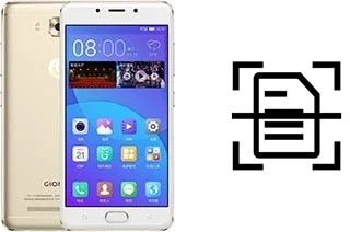 Digitalize documentos em um Gionee F5