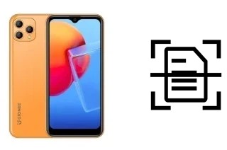 Digitalize documentos em um Gionee F60