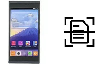 Digitalize documentos em um Gionee Gpad G5