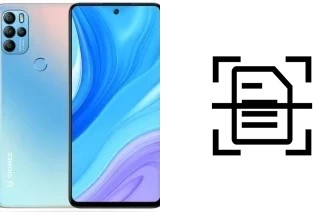 Digitalize documentos em um Gionee M15
