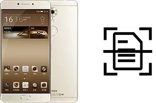 Digitalize documentos em um Gionee M6