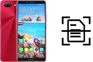 Digitalize documentos em um Gionee M7