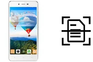 Digitalize documentos em um Gionee Marathon M3