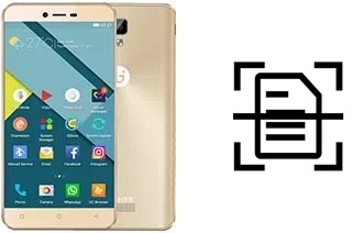 Digitalize documentos em um Gionee P7