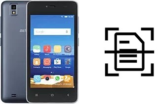 Digitalize documentos em um Gionee Pioneer P2M