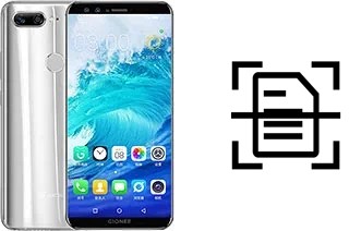 Digitalize documentos em um Gionee S11S