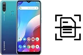 Digitalize documentos em um Gionee S12 Lite