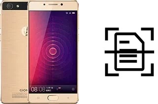 Digitalize documentos em um Gionee Steel 2