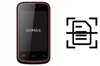 Digitalize documentos em um Gomax Infinite GS6