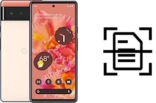 Digitalize documentos em um Google Pixel 6