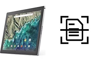 Digitalize documentos em um Google Pixel C