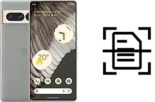 Digitalize documentos em um Google Pixel 7 Pro