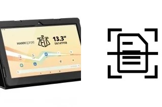 Digitalize documentos em um HANNspree Pad 13.3 Zeus 2