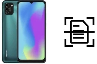 Digitalize documentos em um HiSense e50 lite