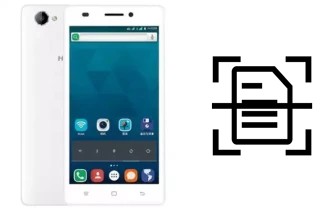 Digitalize documentos em um HiSense M30