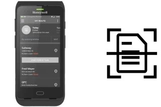 Digitalize documentos em um Honeywell CT40