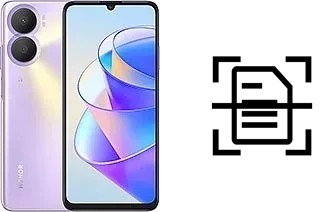 Digitalize documentos em um Honor Play 40 Plus