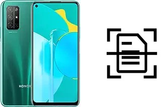 Digitalize documentos em um Honor 30S